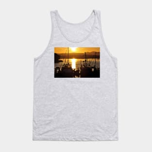 Victoria Harbour Sunset Tank Top